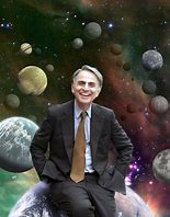 Image result for Carl Sagan Portrait