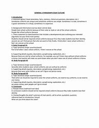 Image result for 5 Paragraph Essay Outline