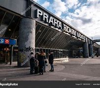 Image result for Prague Train Station Faciad