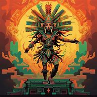 Image result for Ancient Aztec Sun God