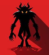 Image result for Red and Black Monster