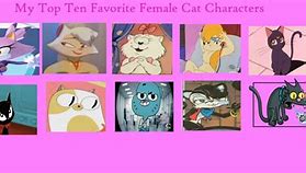 Image result for Female Cat Cartoon Characters