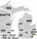 Image result for 248 Area Code Map