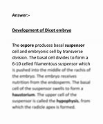 Image result for Structure and Development of Dicot Embryo