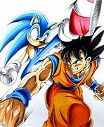 Image result for Sonic vs Goku Short