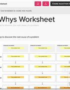 Image result for 5. Why Worksheet Tool