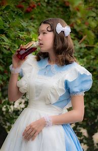 Image result for Blonde Fairy Woman Drink