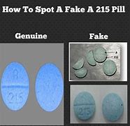 Image result for A 215 Pill Fake