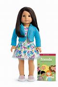 Image result for Doll with Blue Eyes and Brown Hair