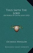 Image result for Thus Saith the Lord