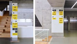 Image result for Wayfinding Signage Shop Drawing