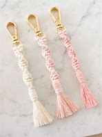 Image result for How to Do a Macrame Keychain