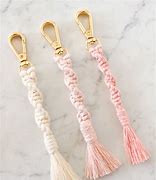 Image result for How to Make Macrame Keychains