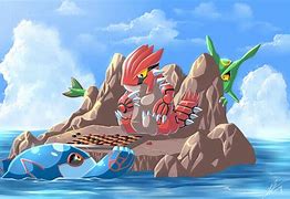 Image result for Cute Kyogre and Groudon