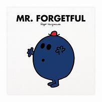 Image result for Blue Mr Forgetful