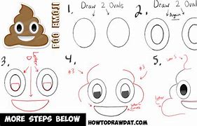 Image result for Draw Poop Emoji