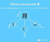 Image result for Moon Chinese Character