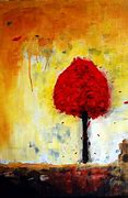 Image result for Red Tree Painting