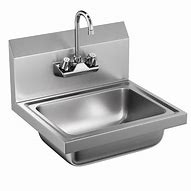 Image result for Wall Mount Twin Faucet Sink