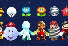 Image result for Mario Power-Ups Chart