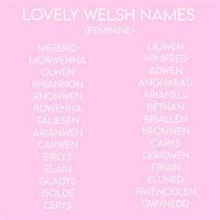 Image result for Welsh Princess Names