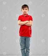 Image result for Boy with Orange T-Shirt Sad