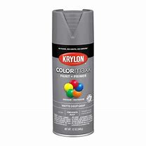 Image result for Krylon Spray-Paint Matte Gray