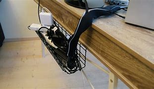 Image result for DIY Cable Organizing Desk