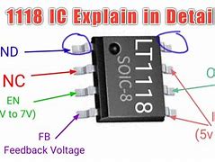 Image result for 1118 IC Pin Diagram