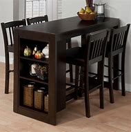 Image result for Bar Height Kitchen Table Sets