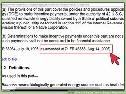 Image result for How to Cite Federal Regulations