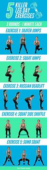 Image result for Leg Day Workout Routine