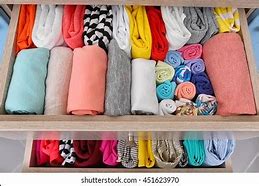 Image result for Loosely Folded Clothes