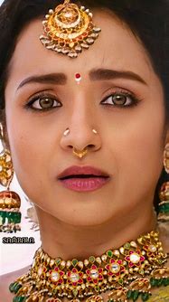 Image result for Trisha Krishnan Nose Piercing