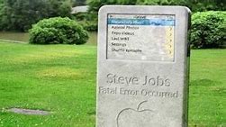 Image result for Steve Jobs Tombstone