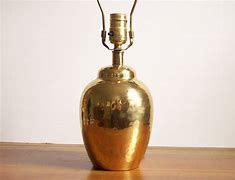 Image result for Hammered Brass Lamp