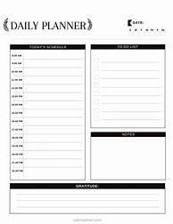 Image result for Daily Calendar Planner