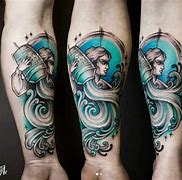 Image result for Unique Aquarius Tattoos