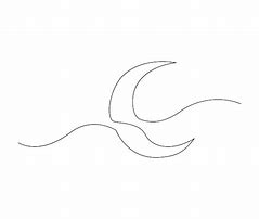 Image result for Elvish Moon Line Art