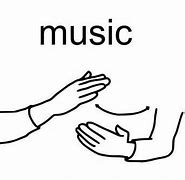 Image result for Music Sign Language