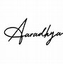 Image result for Aaradhya Name Logo