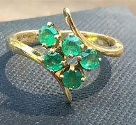 Image result for Emerald Ring Designs for Female