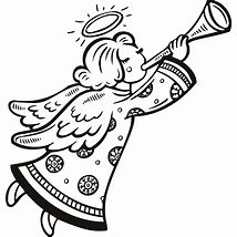 Image result for Angel Clip Art Free Black and White