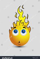 Image result for Burning Emoji