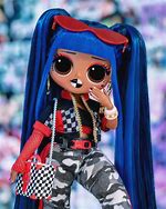 Image result for LOL Doll Blue Hair