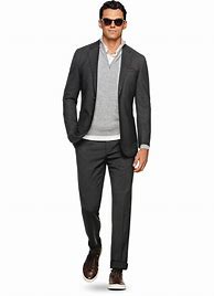 Image result for Casual Grey Suit