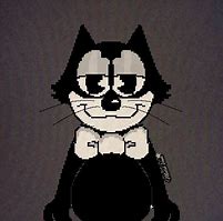 Image result for Felix the Cat Art Vibrant