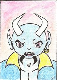 Image result for Blue Devil Original Art