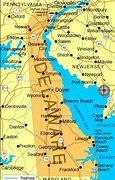 Image result for Delaware Beach Map