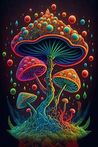 Image result for Trippy Mushroom Art Drawings